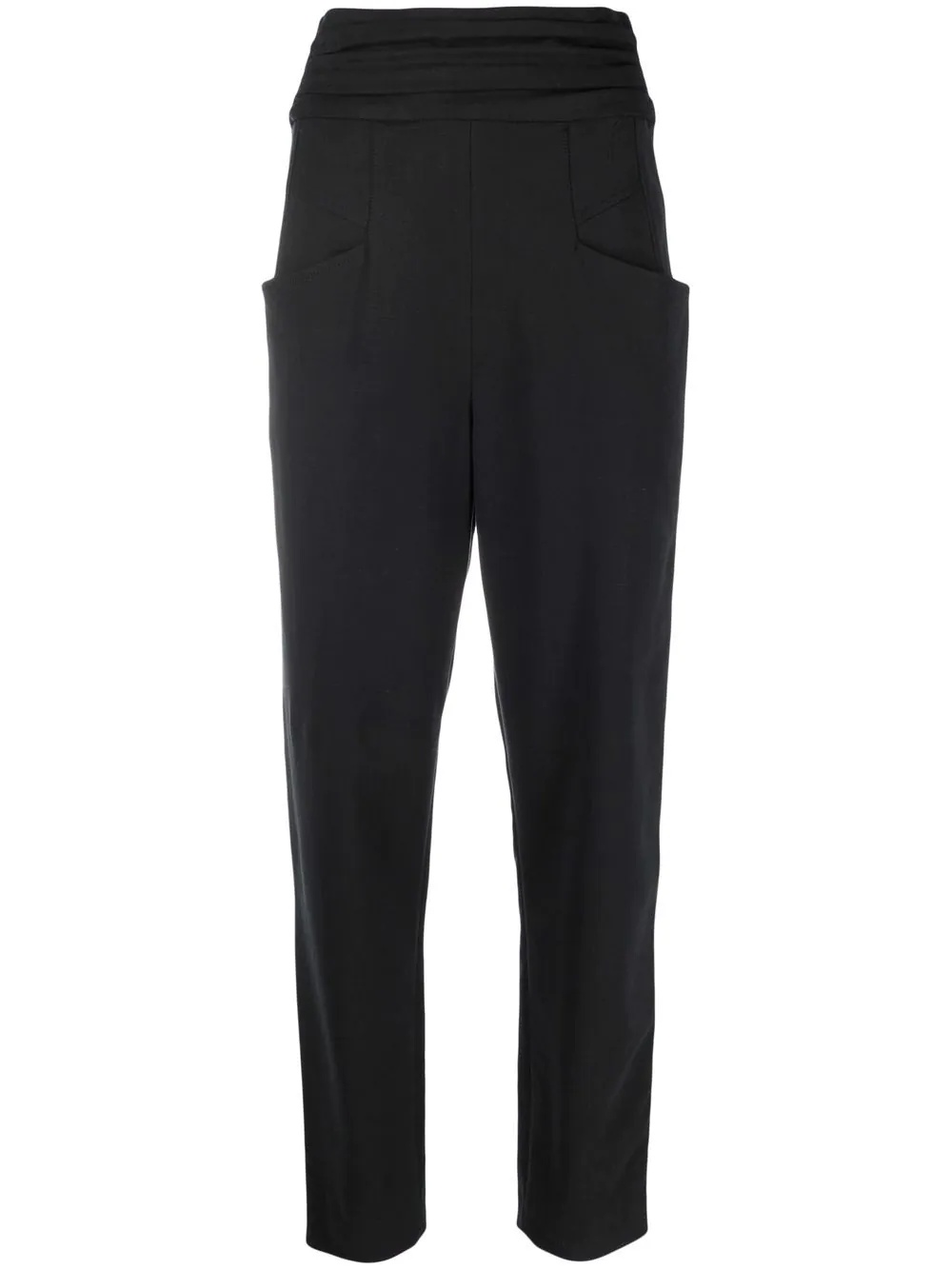 Stoda high-waisted tapered trousers - 1