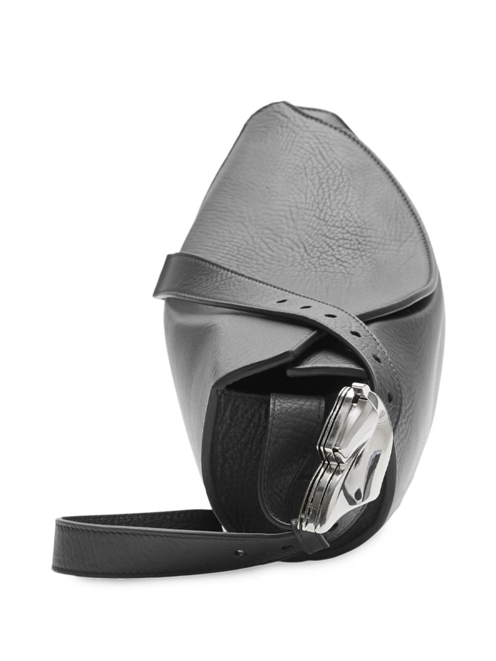 large Horn leather shoulder bag - 3