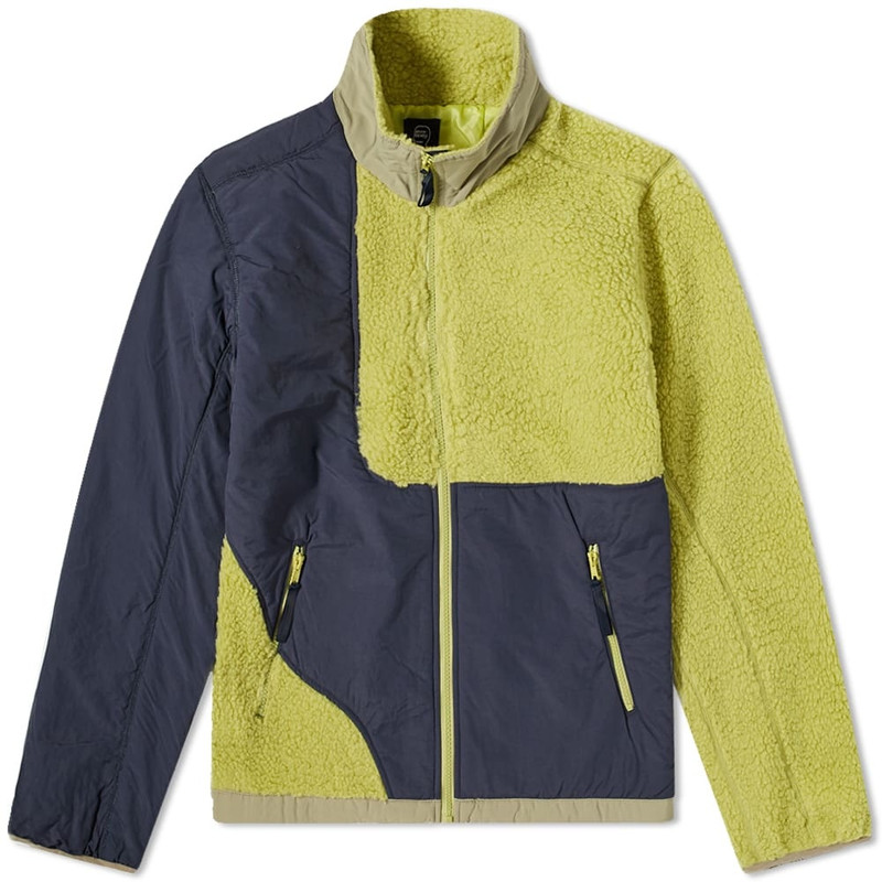 Brain Dead Paneled Fleece Jacket 1