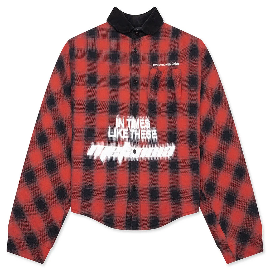 IN TIMES LIKE THESE ABRAXAS - RED PLAID - 1