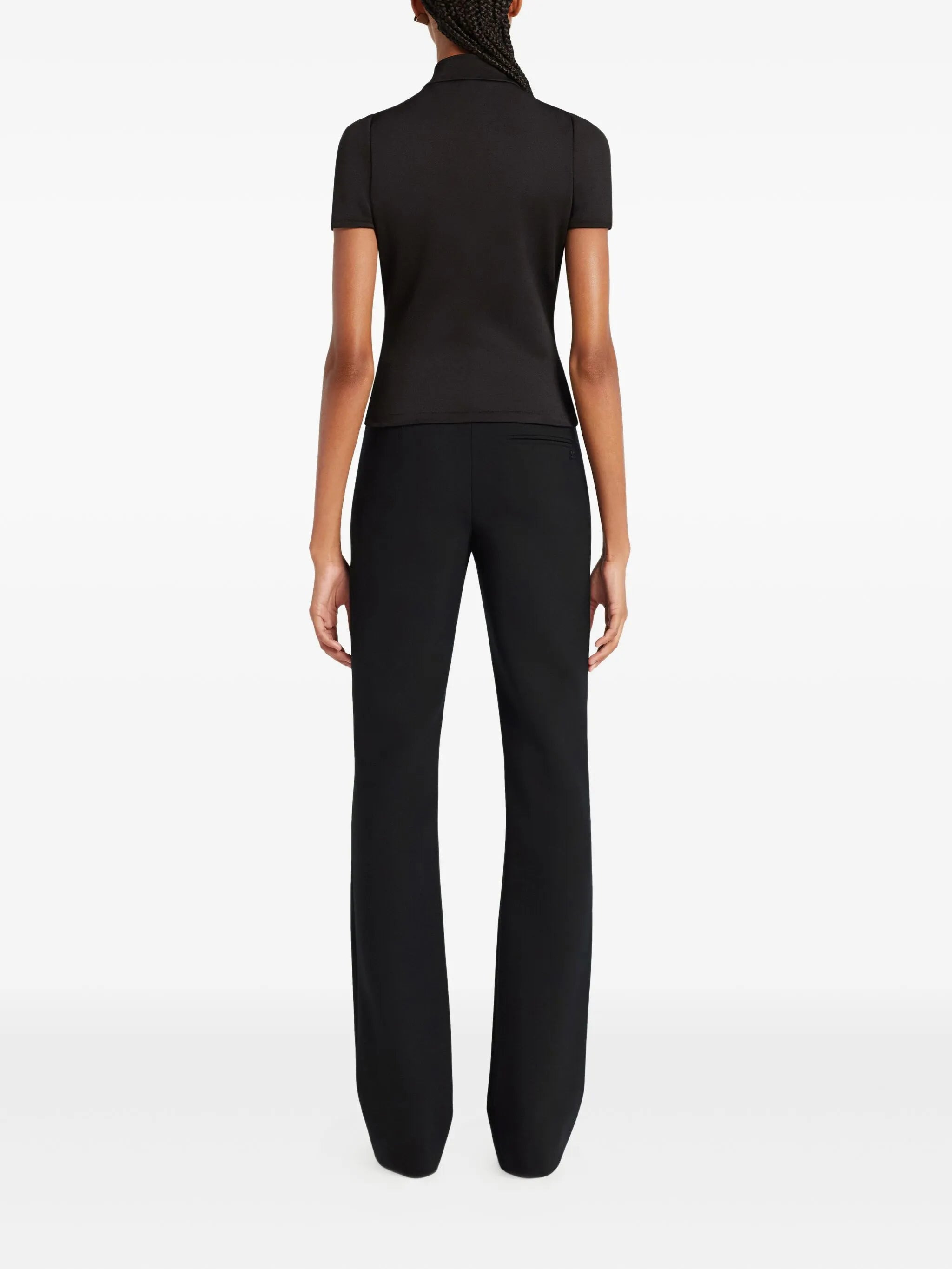 Courrèges Zip-up Short-sleeve Top - 4