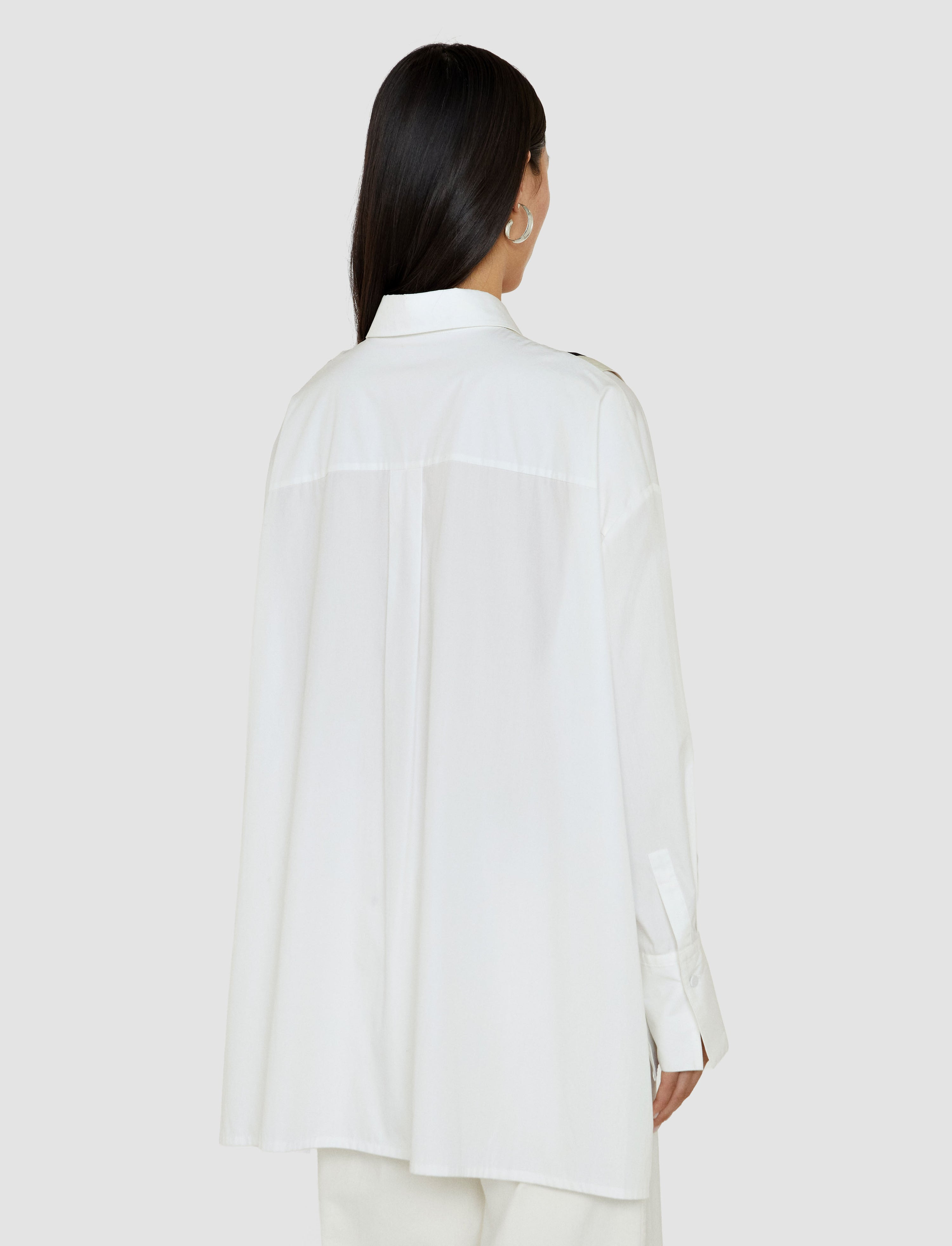 Bacar Poplin Colour Block Shirt - 4
