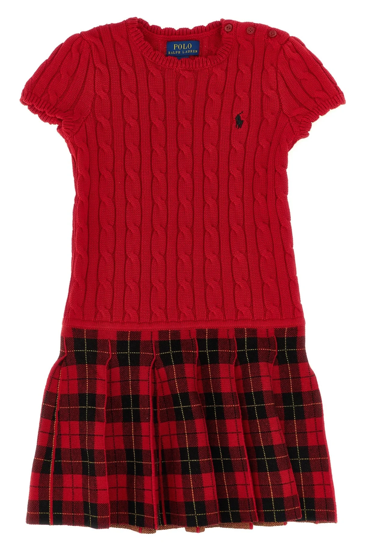 Braided Knit Dress - 1