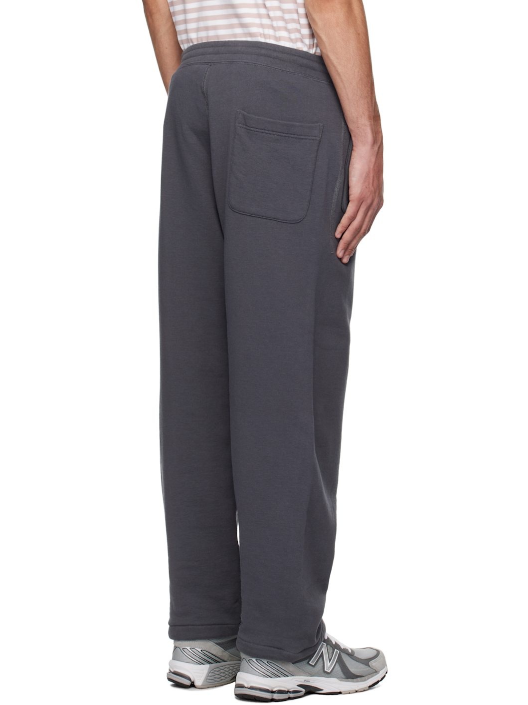 Gray Reversible Sweatpants - 3