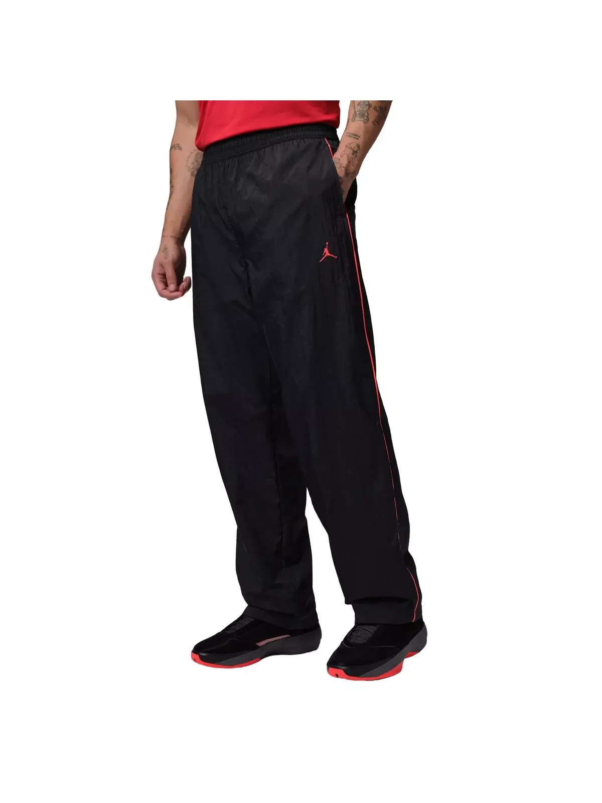 Men's Sport Classic Pants - Black/White - 1