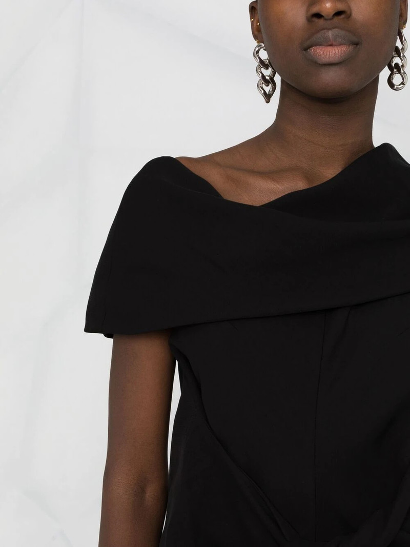 asymmetric mid-length dress 3