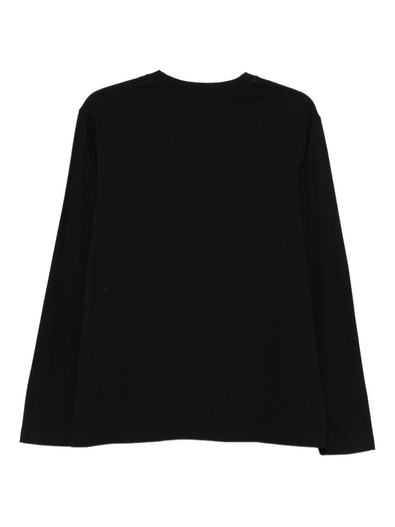 LARDINI long-sleeve cotton T-shirt outlook