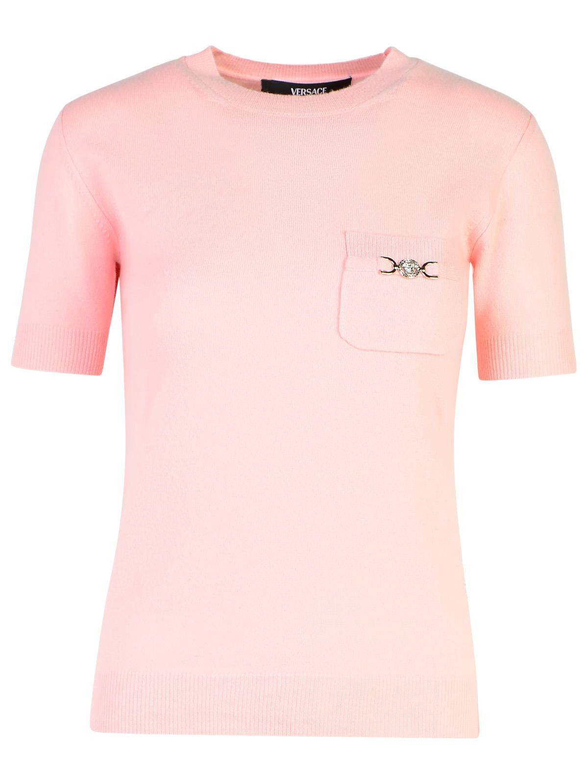 Versace Pink Cashmere Blend Sweater Women - 1