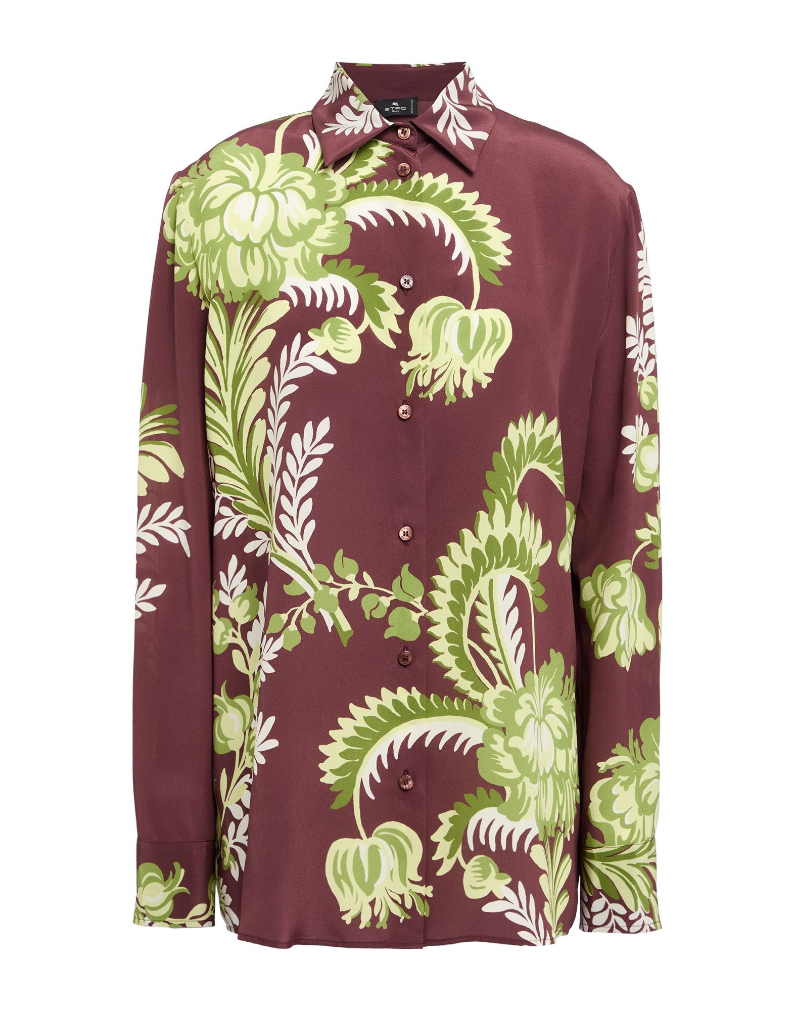 Brick Women's Floral Shirts & Blouses - 1