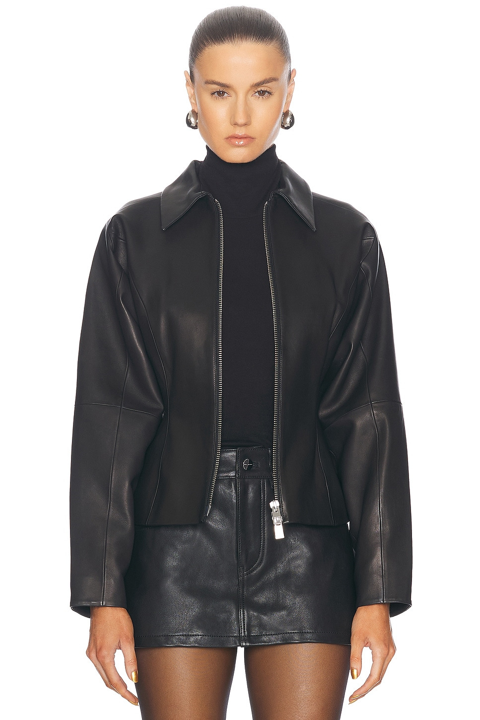 Fitted Leather Jacket - 2