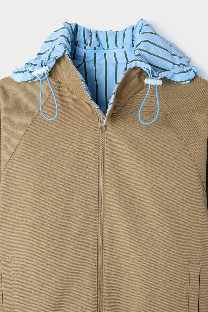 REVERSIBLE AVIATOR JACKET / beige 5