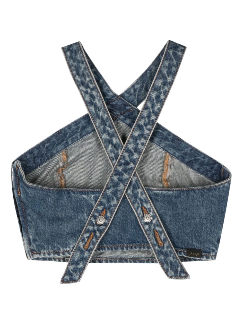Kendall cropped denim top - 2
