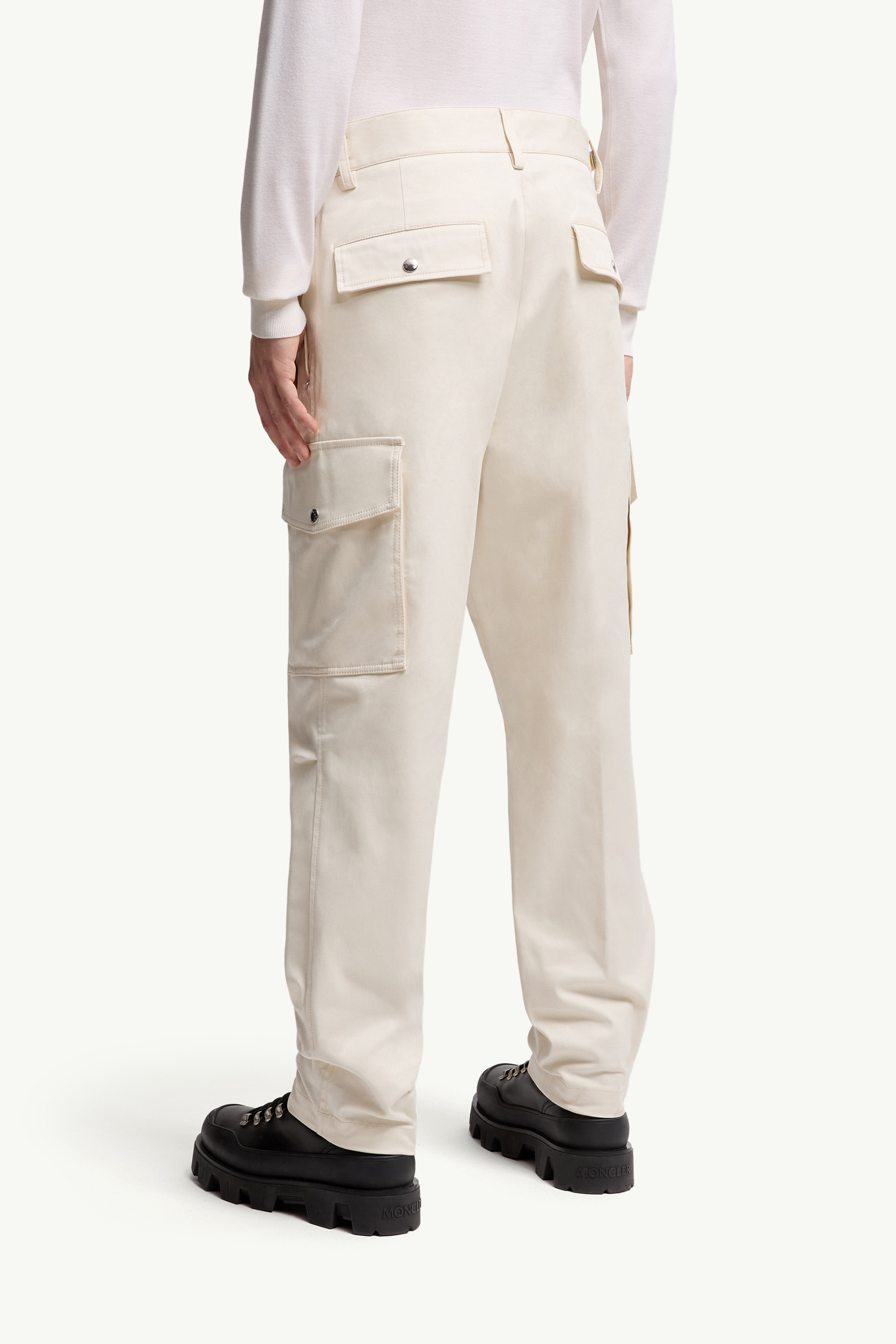 Cotton Gabardine Cargo Pants - 5