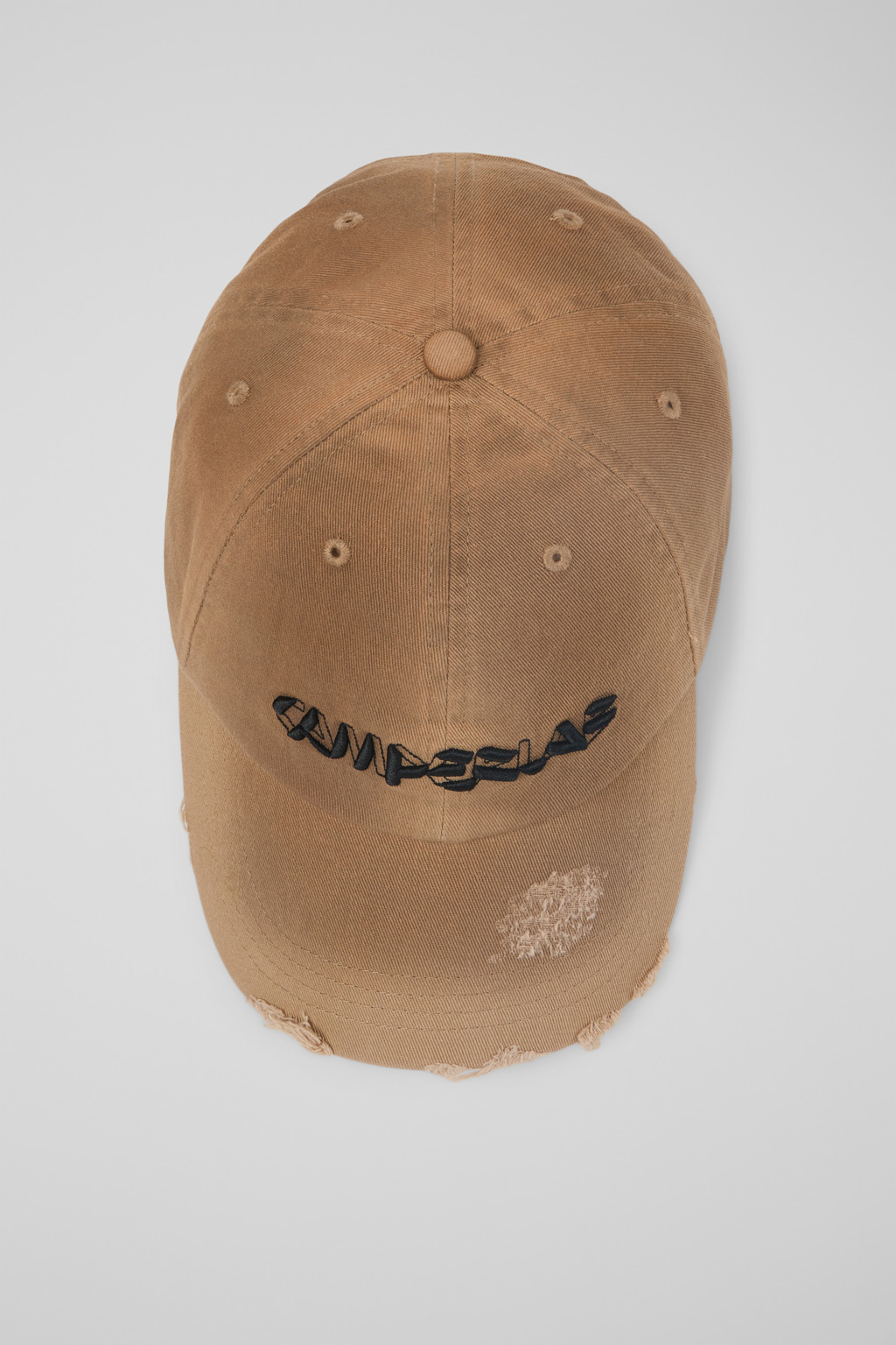 Beige sprayed cap - 2
