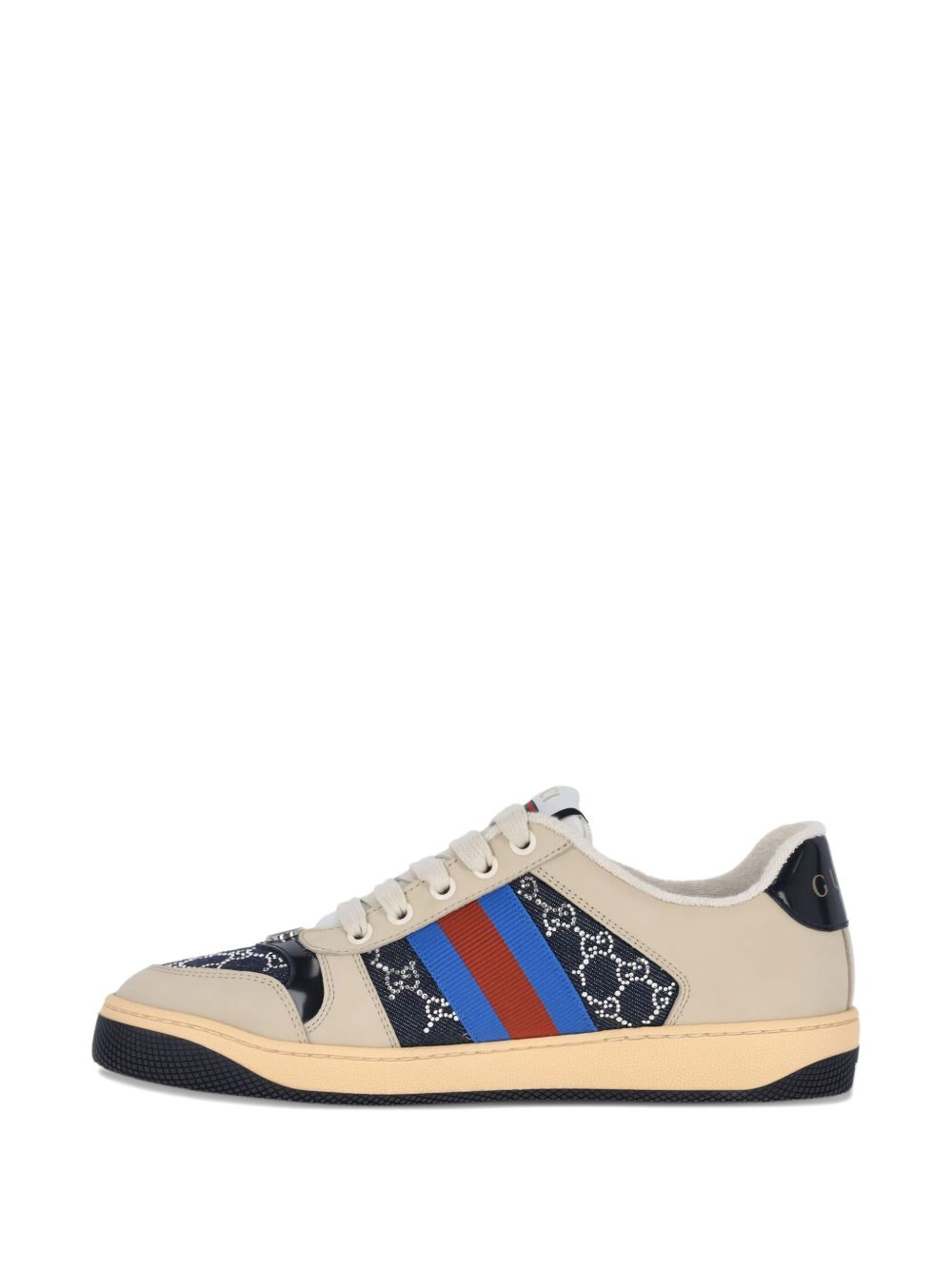 Screener logo-pattern sneakers - 5