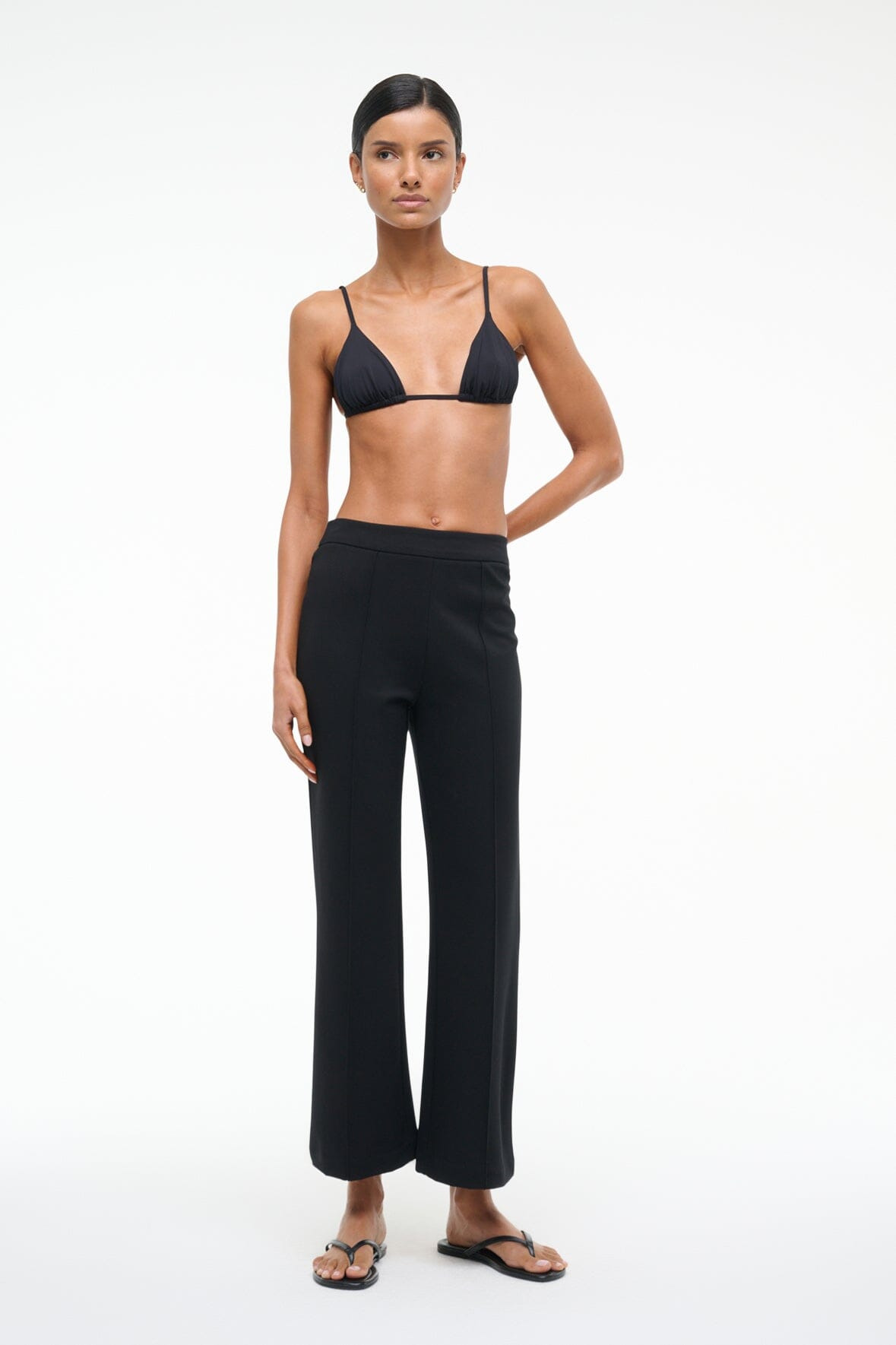 STAUD KNACK PANT BLACK - 7