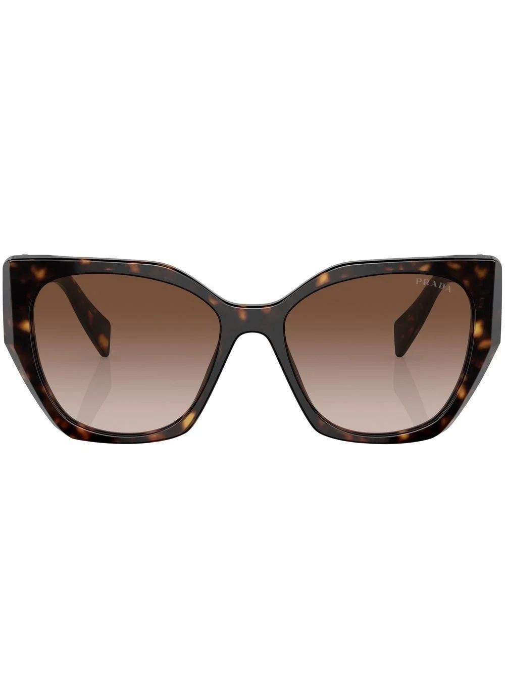 logo tortoiseshell-frame sunglasses - 1