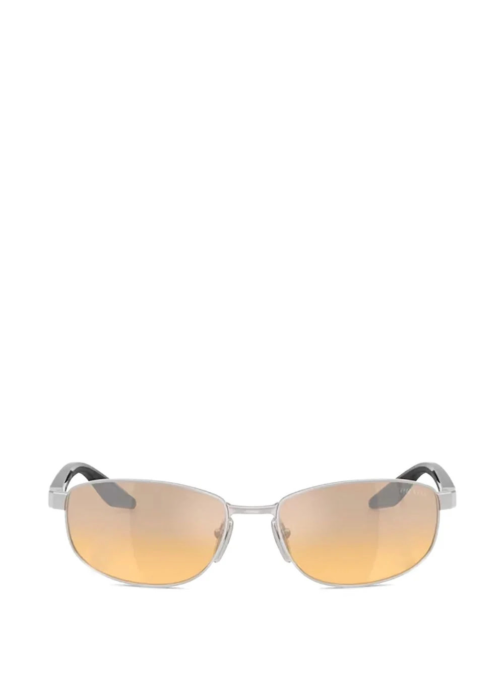 logo-plaque rectangle-frame sunglasses - 1