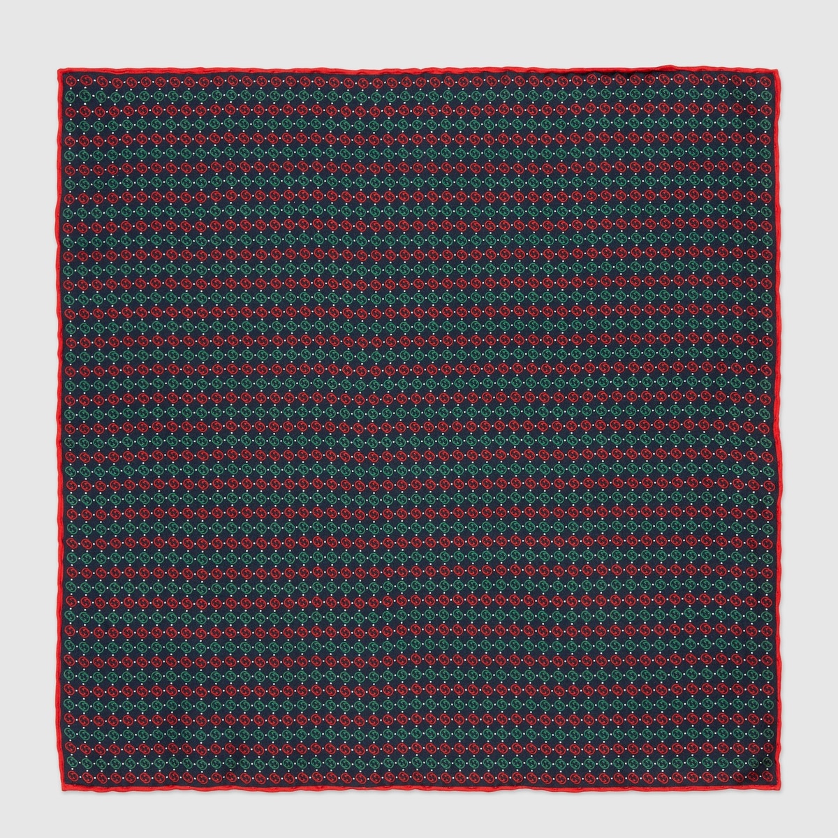 Silk twill pocket square - 1