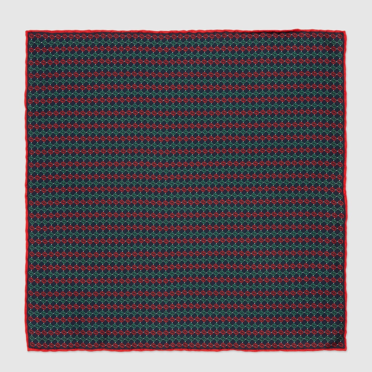 Silk twill pocket square - 1