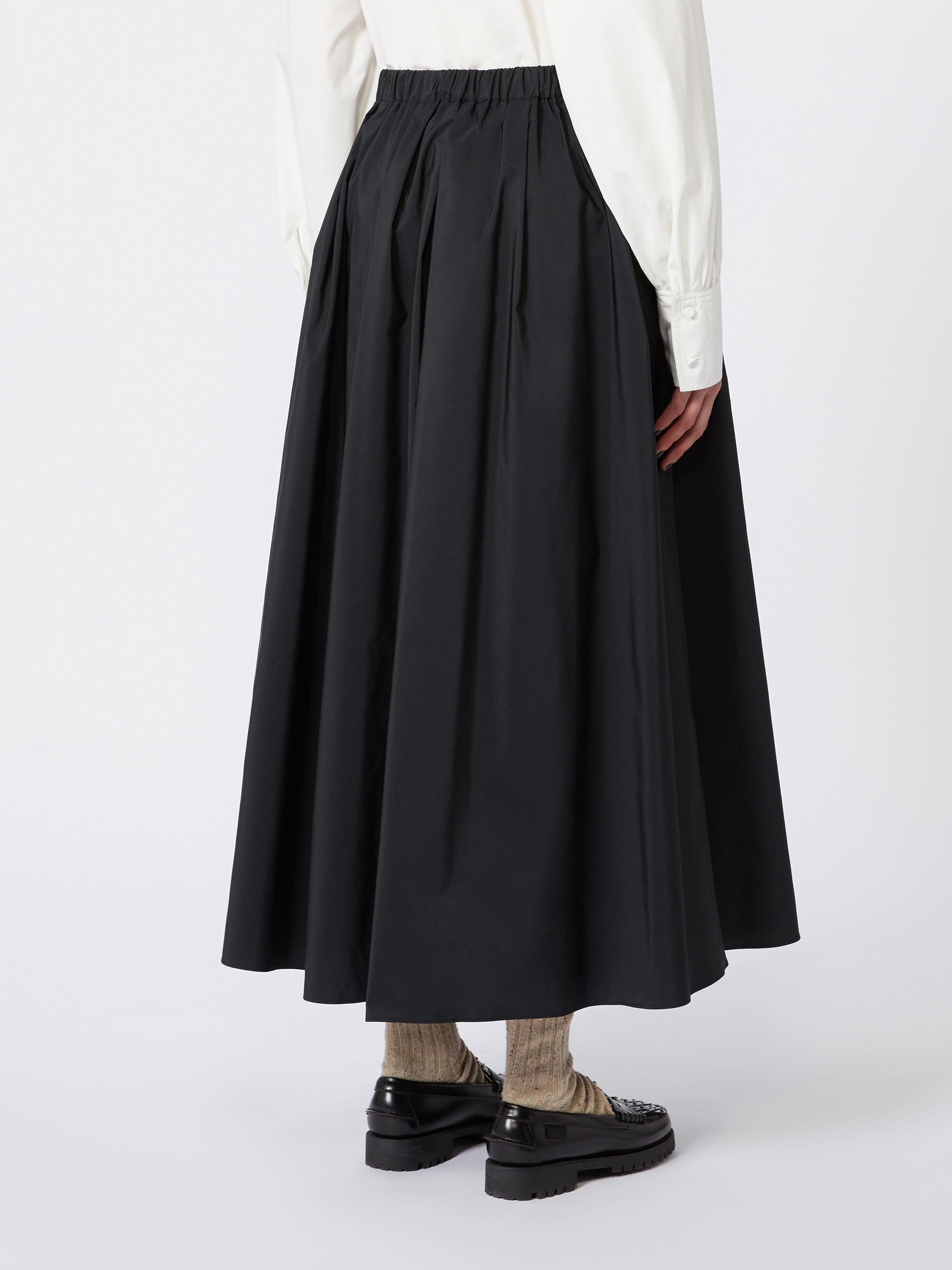 BRUNO1234 Long taffeta skirt - 4