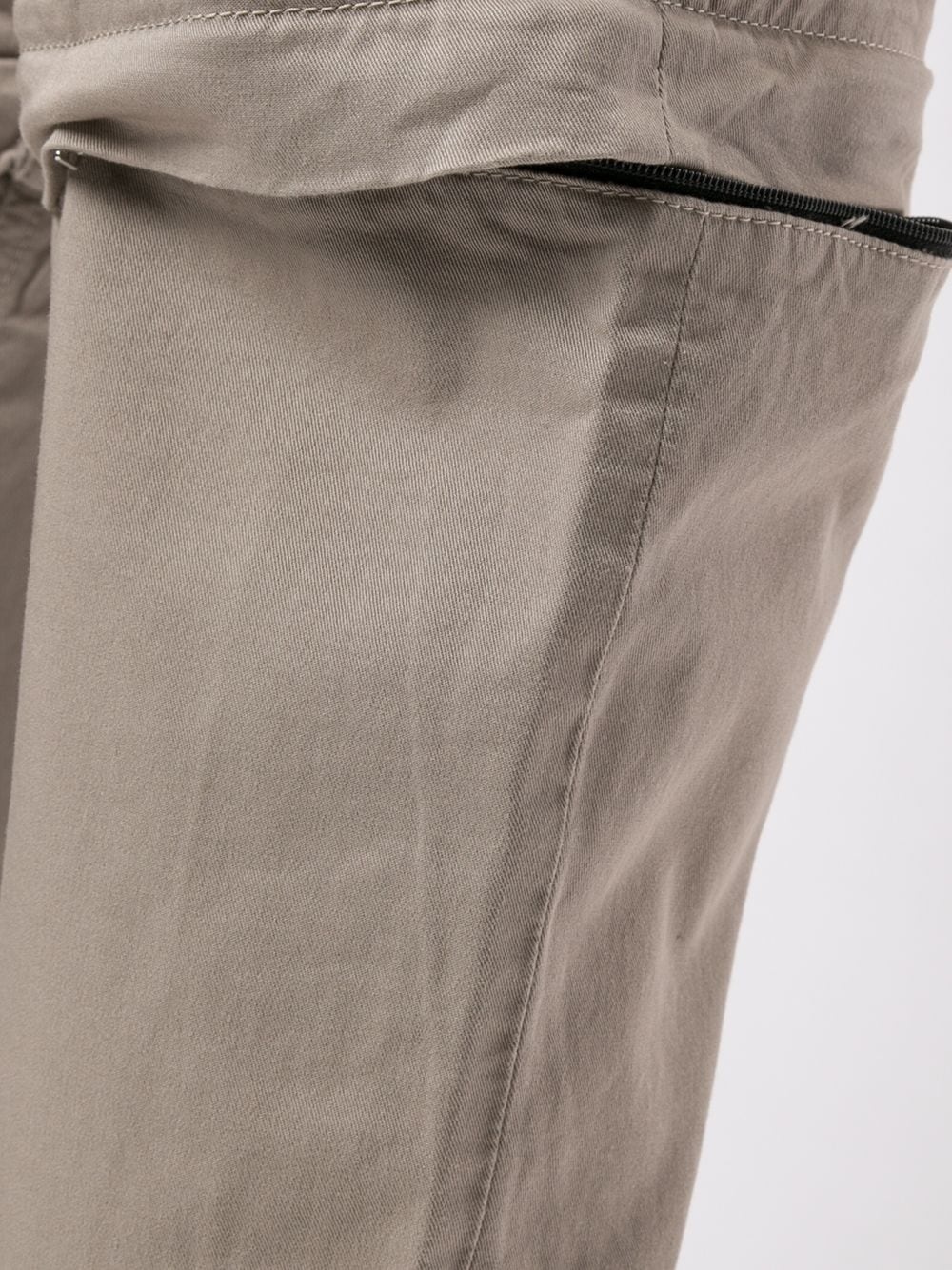 zip-off detail trousers - 5