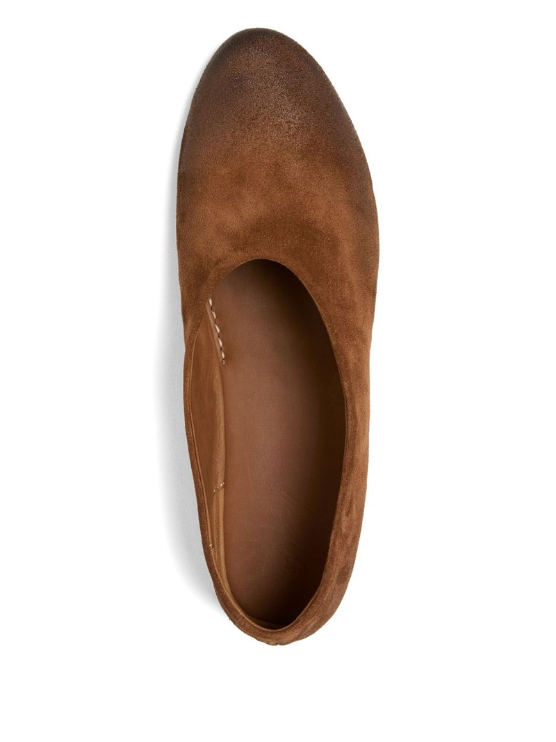 Coltellaccio suede ballet flats 3