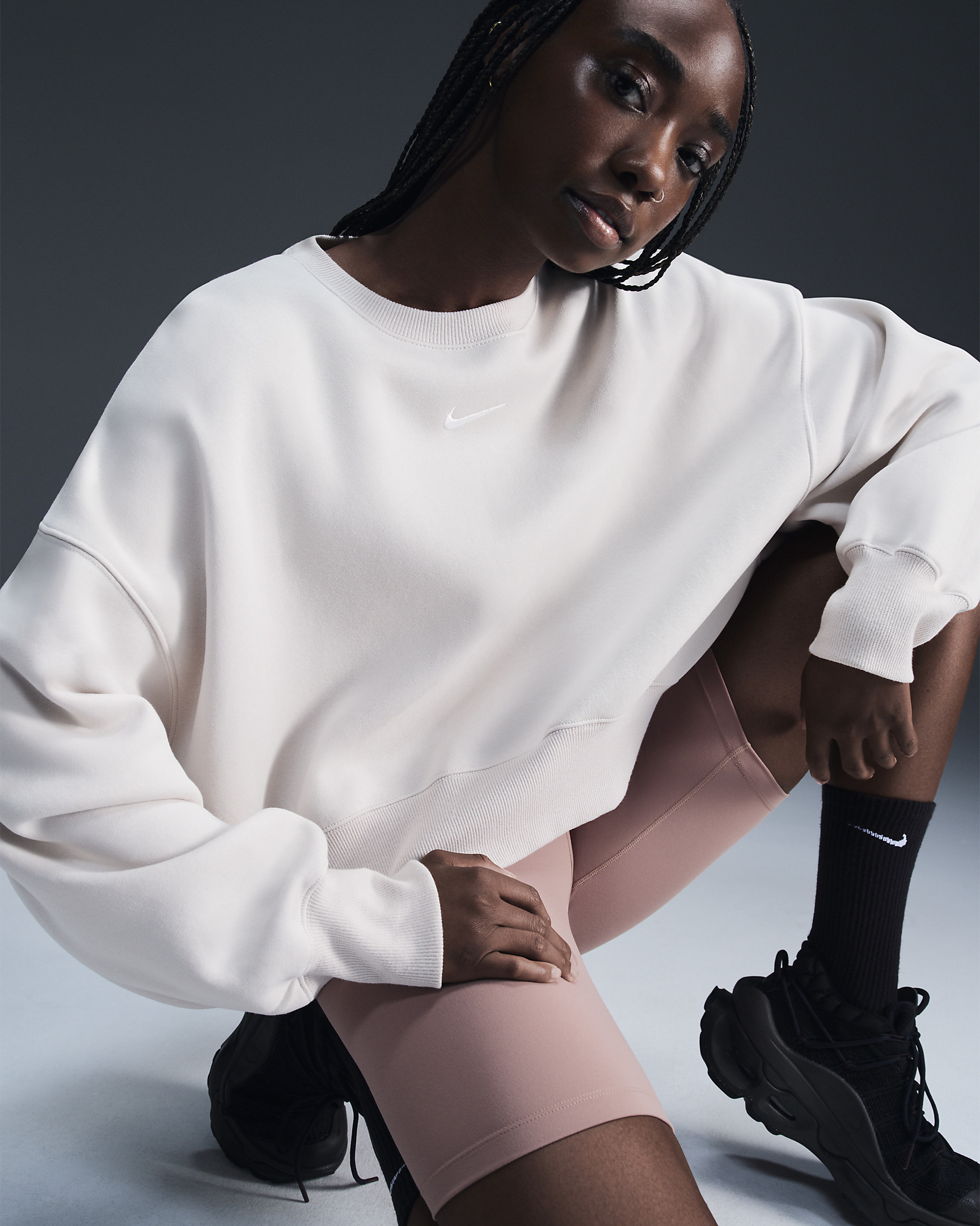 Nike Sportswear Phoenix Fleece Women's Over-Oversized Crew-Neck Sweatshirt - 2
