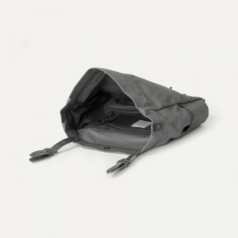 GASTON MUSETTE SATCHEL BAG - DARK KHAKI STONEWASHED 4