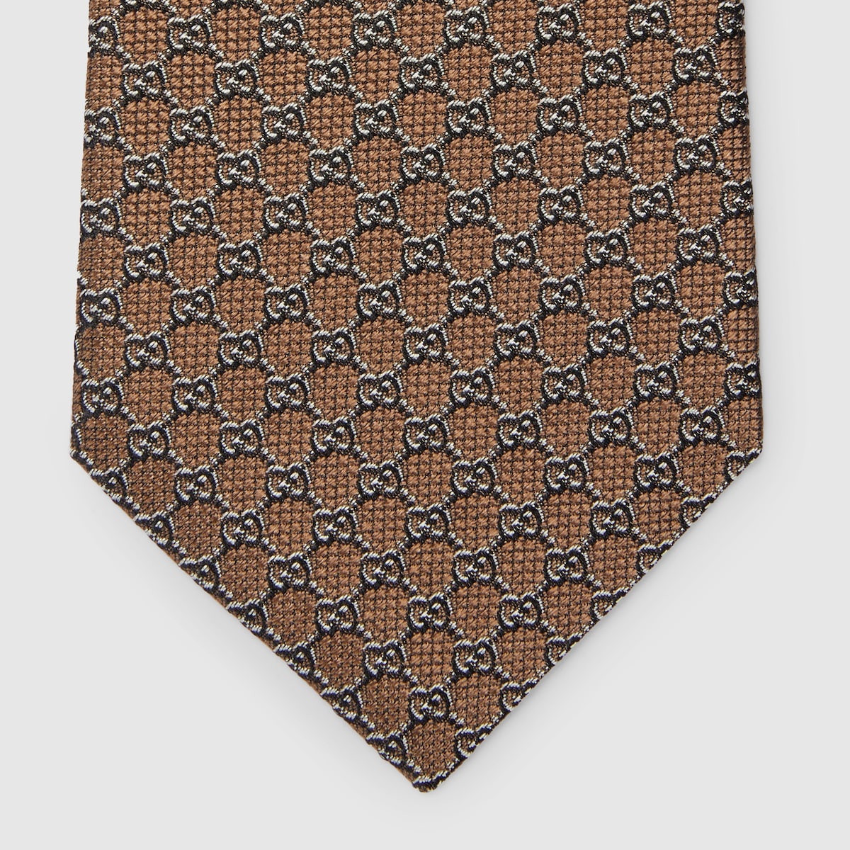 GG silk jacquard tie - 3