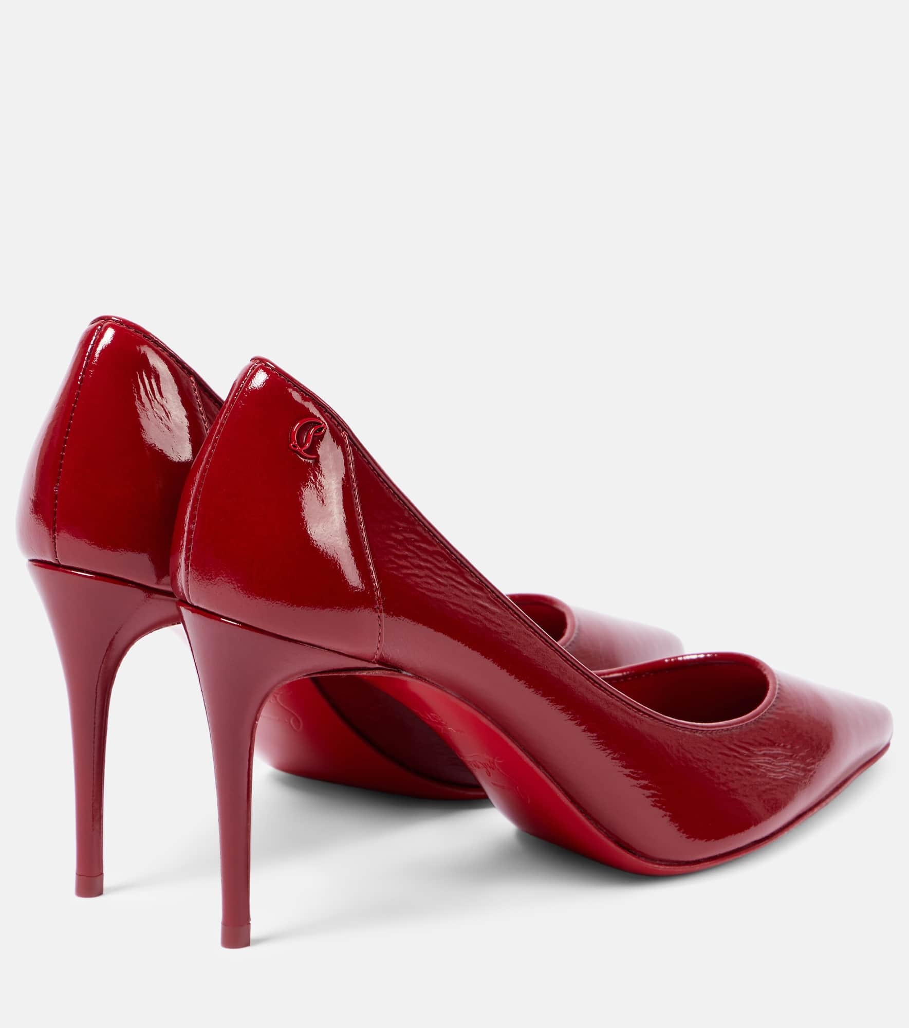 Sporty Kate 85 patent leather pumps - 2