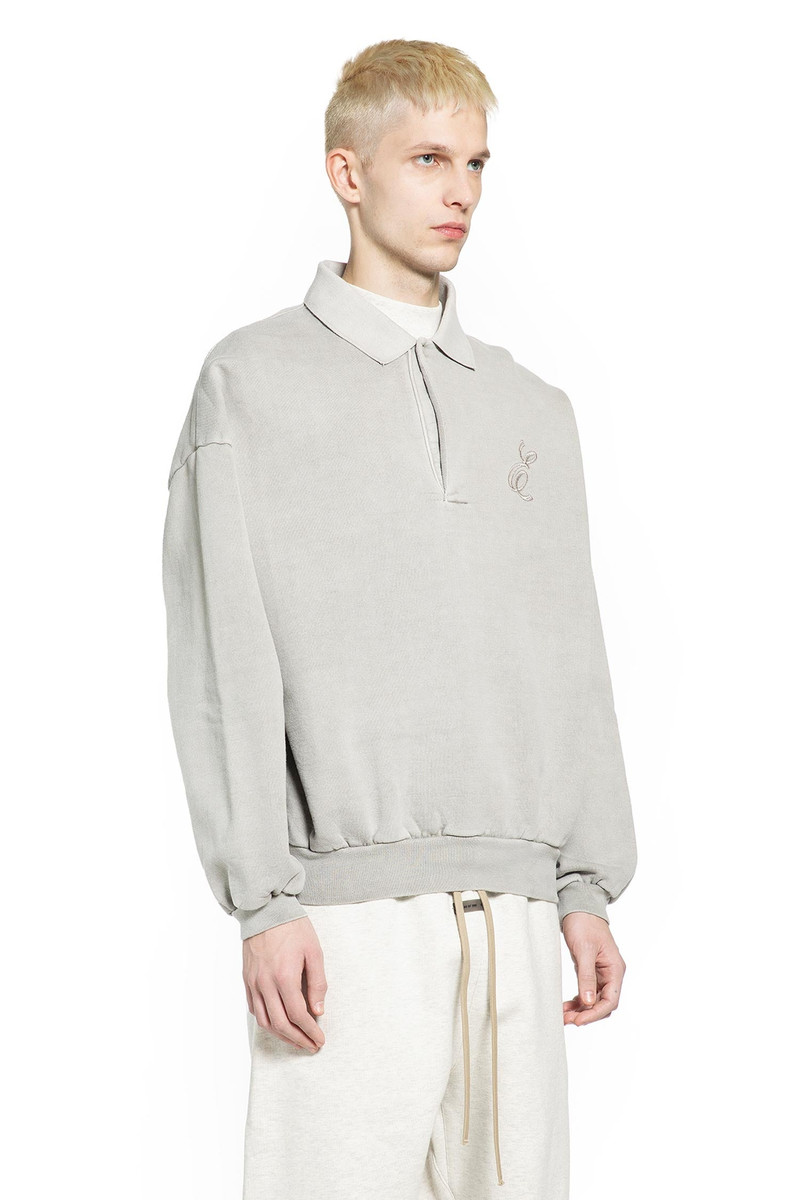 Fear of God Embroidered Classic Polo Sweatshirt outlook