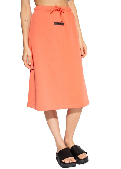 ESSENTIALS Skirt with logo outlook