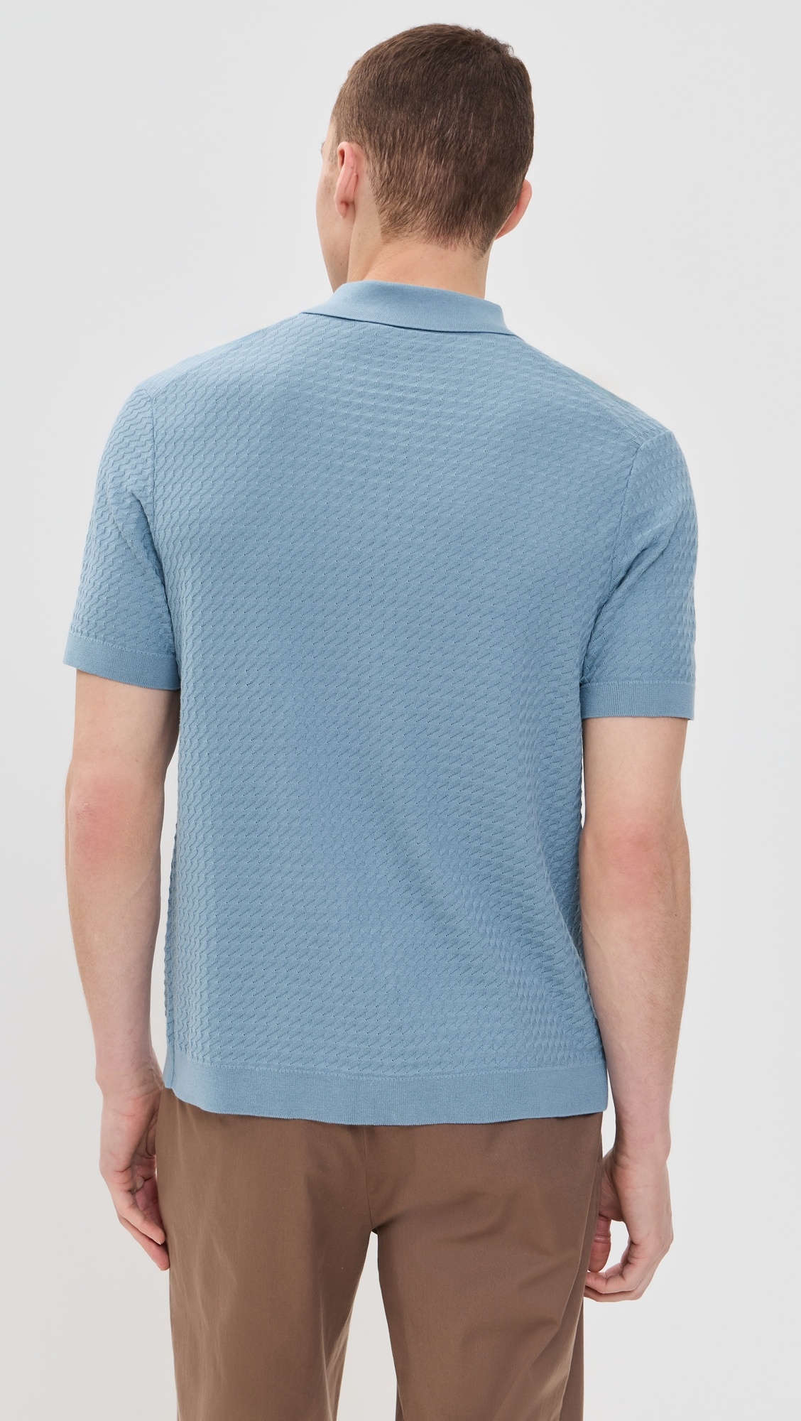 Cairn Cotton Sweater Polo - 2