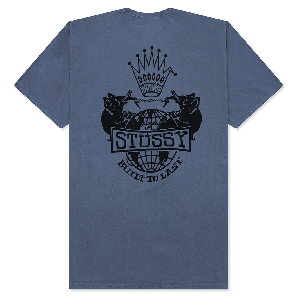 BUILT TO LAST PIGMENT DYED TEE - NAVY - 2