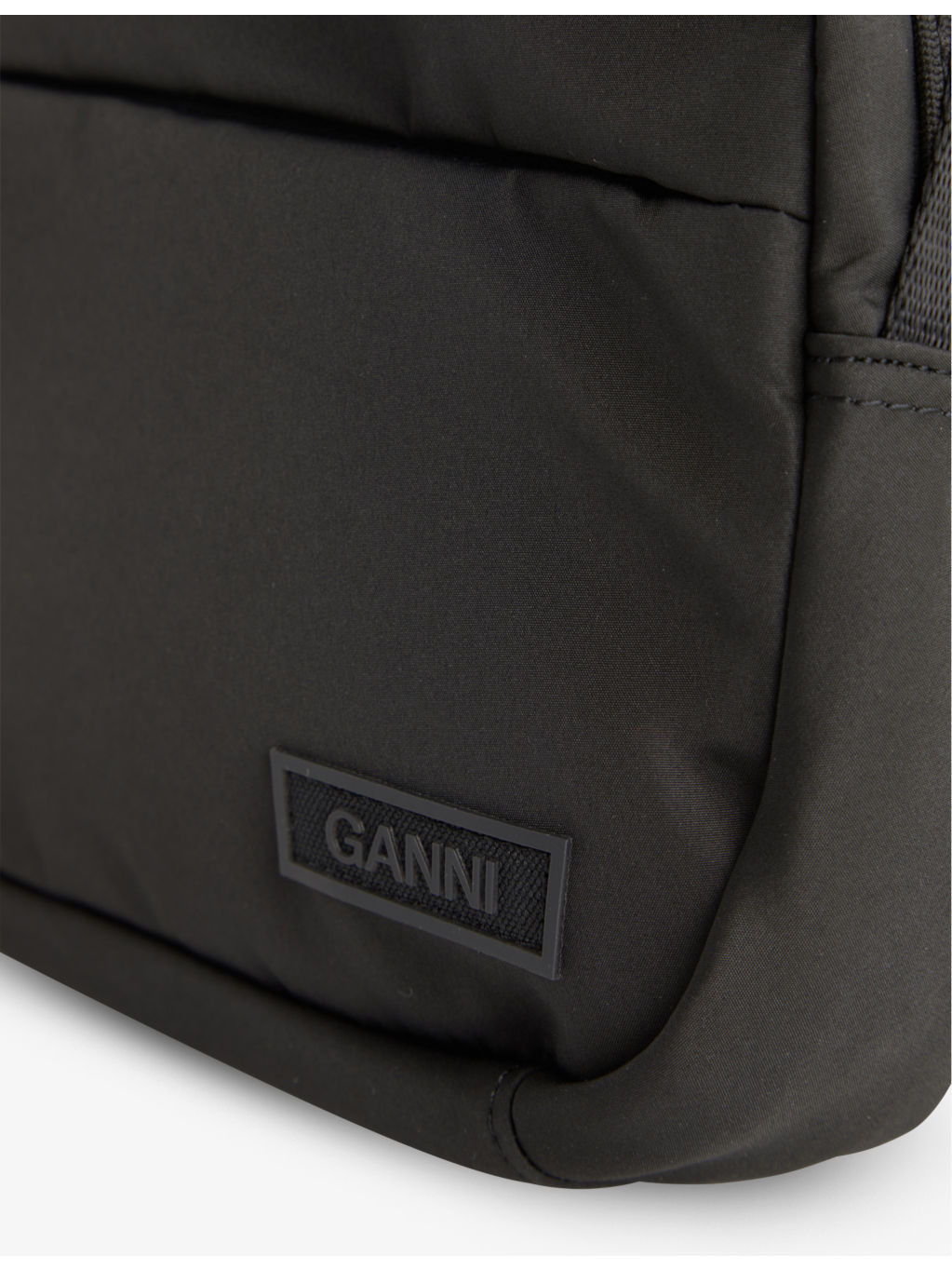 Festival branded-strap recycled-polyester shell bag - 2