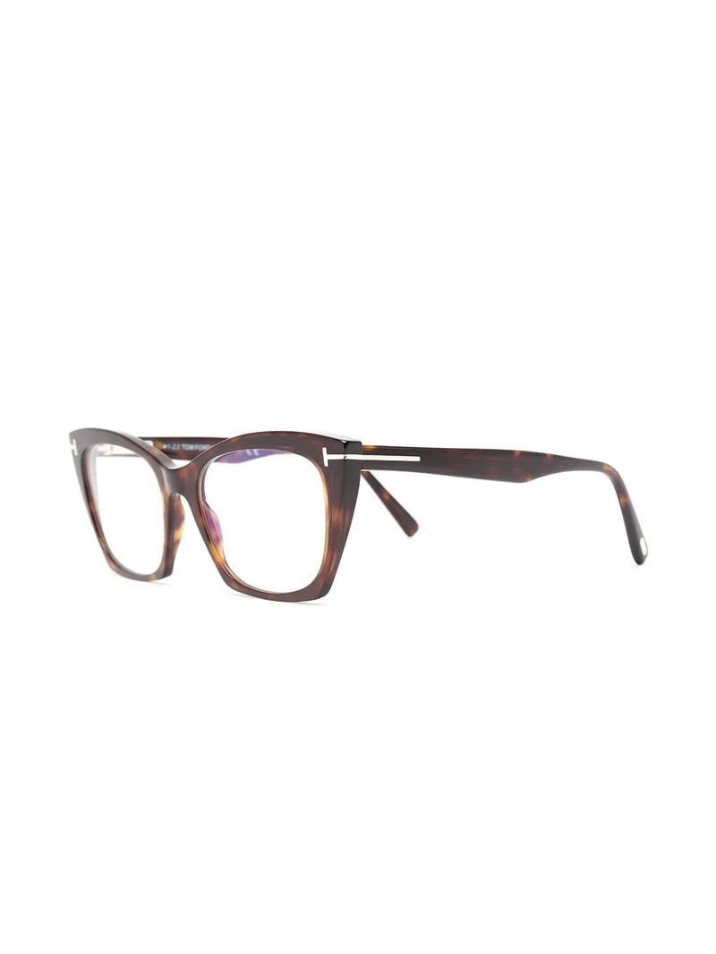 TOM FORD cat-eye frame glasses outlook