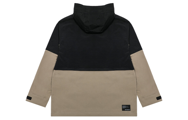 New Balance New Balance Detachable Hooded Two-In-One Woven Solid Jacket 'Khaki' AMJ23315-DRI outlook