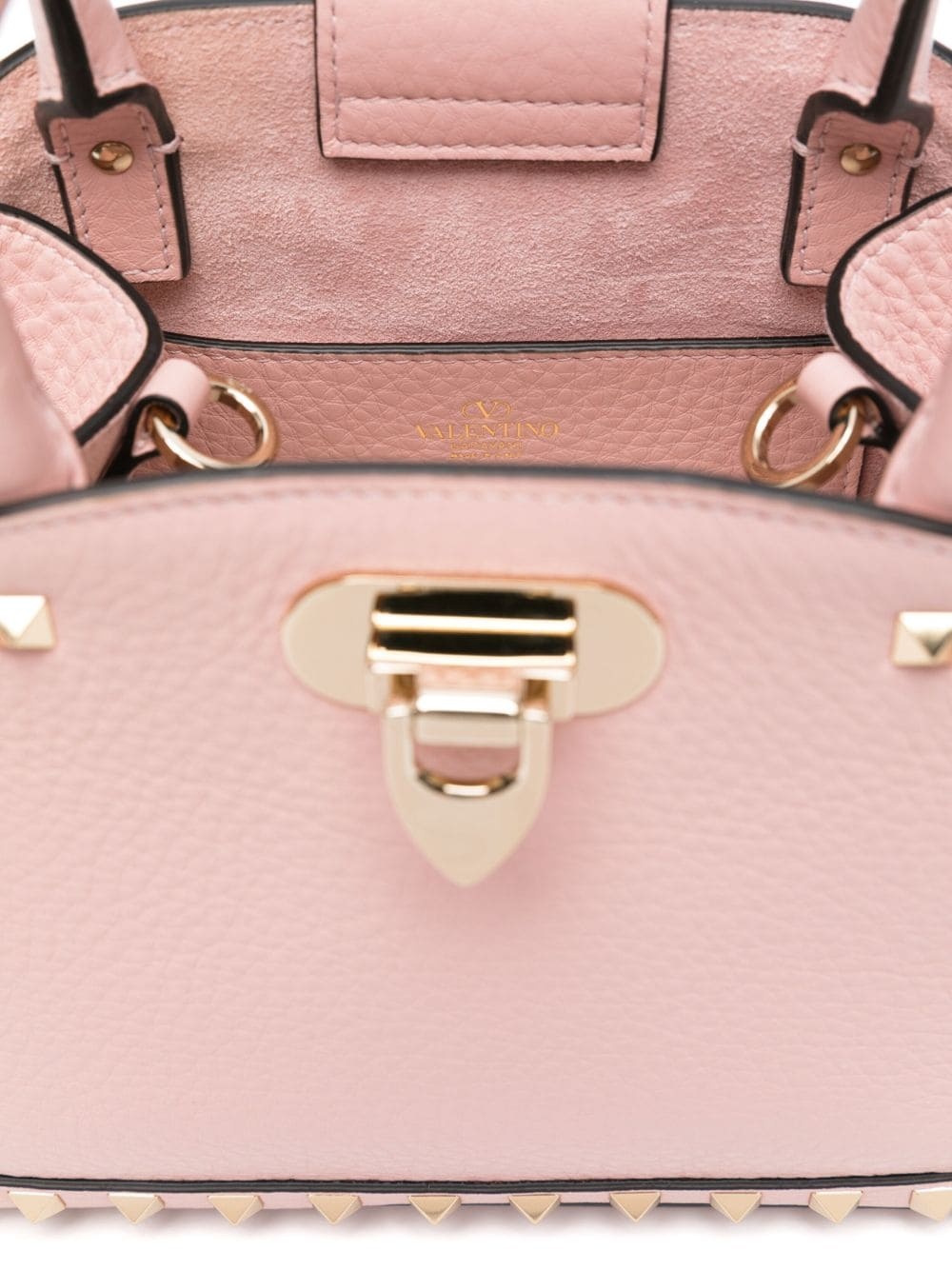 small Rockstud tote bag - 5