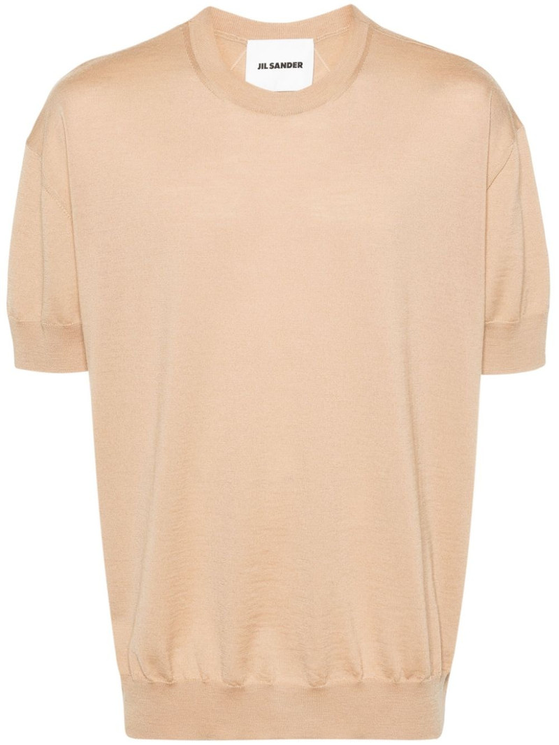 short-sleeve wool jumper 1