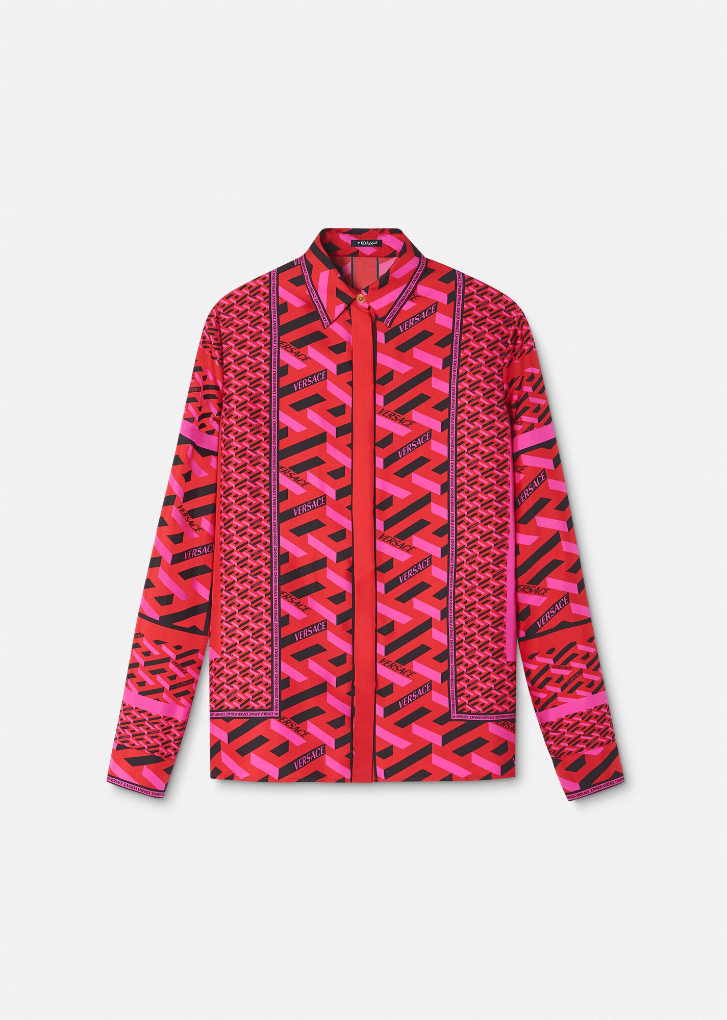 La Greca Silk Shirt - 1