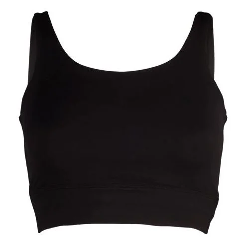 (WMNS) Nike AS W NK YOGA LUXE CROP TANK Black CQ8966-010 - 1