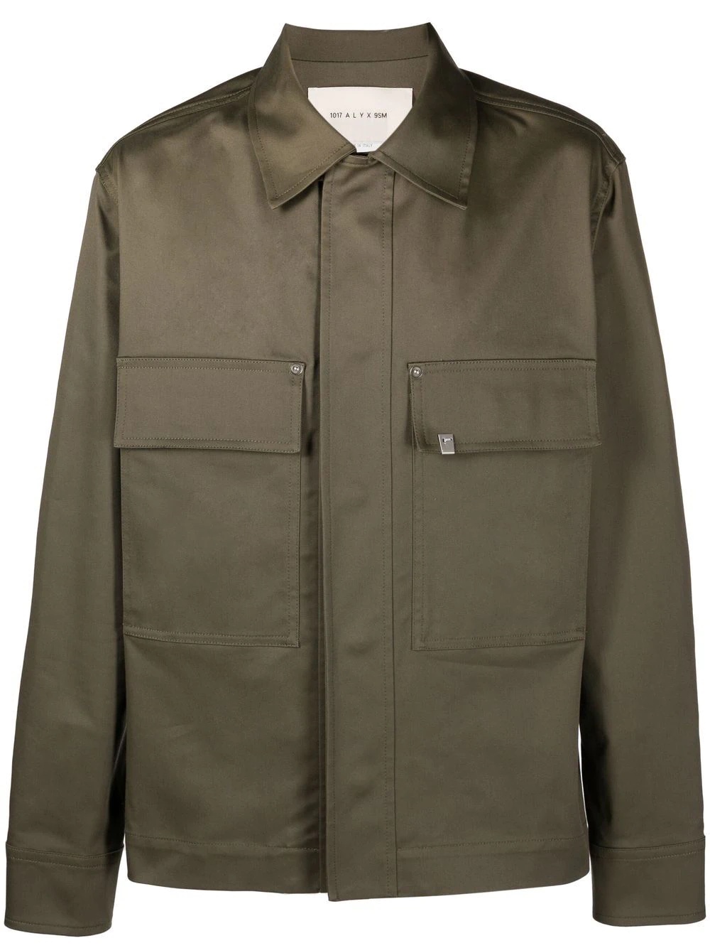 long-sleeved military shirt - 1