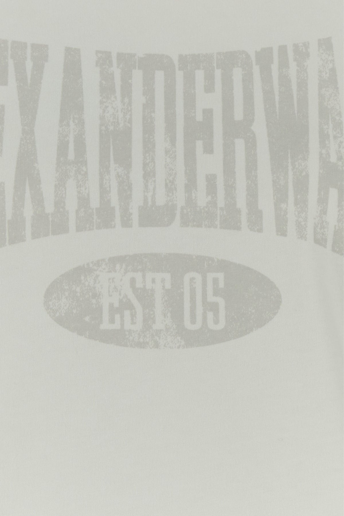 Chalk oversize cotton t-shirt - 3