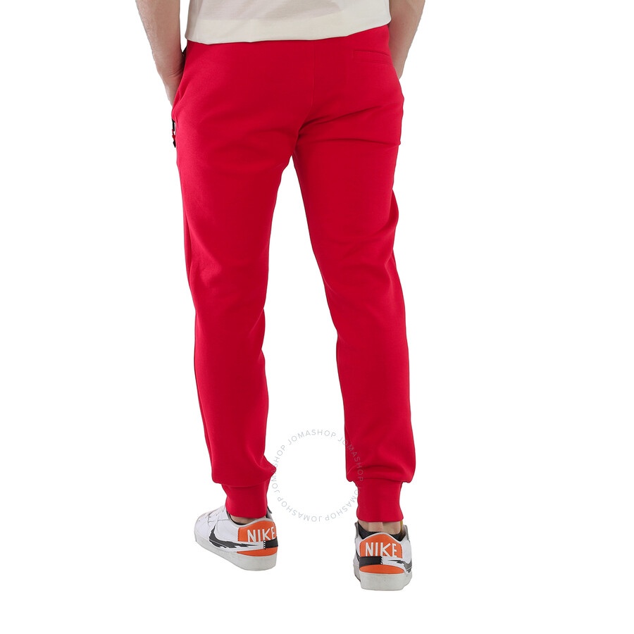 Emporio Armani Men's Red Cotton Sweatpants - 8