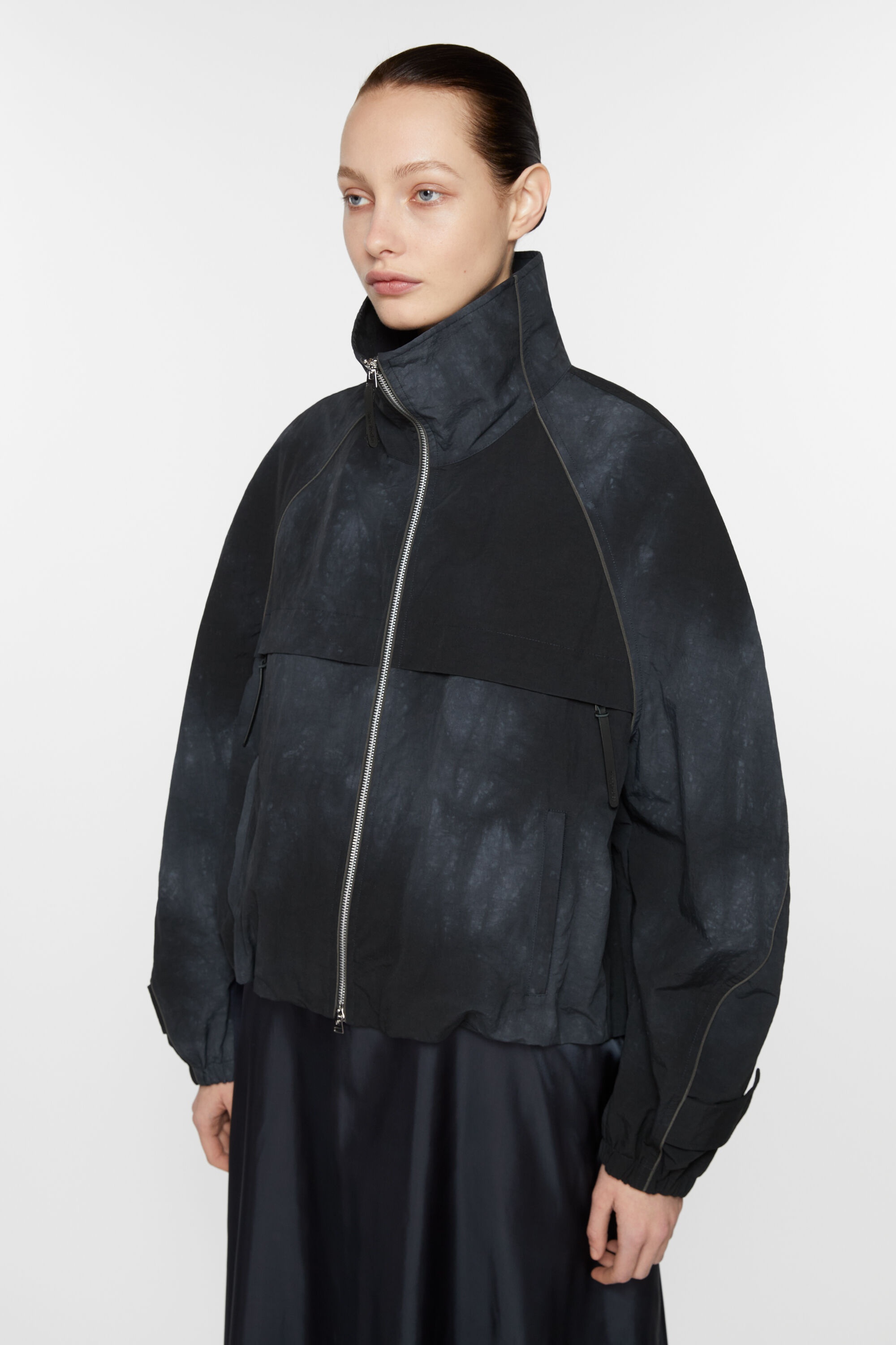 Nylon jacket - Stone black - 3