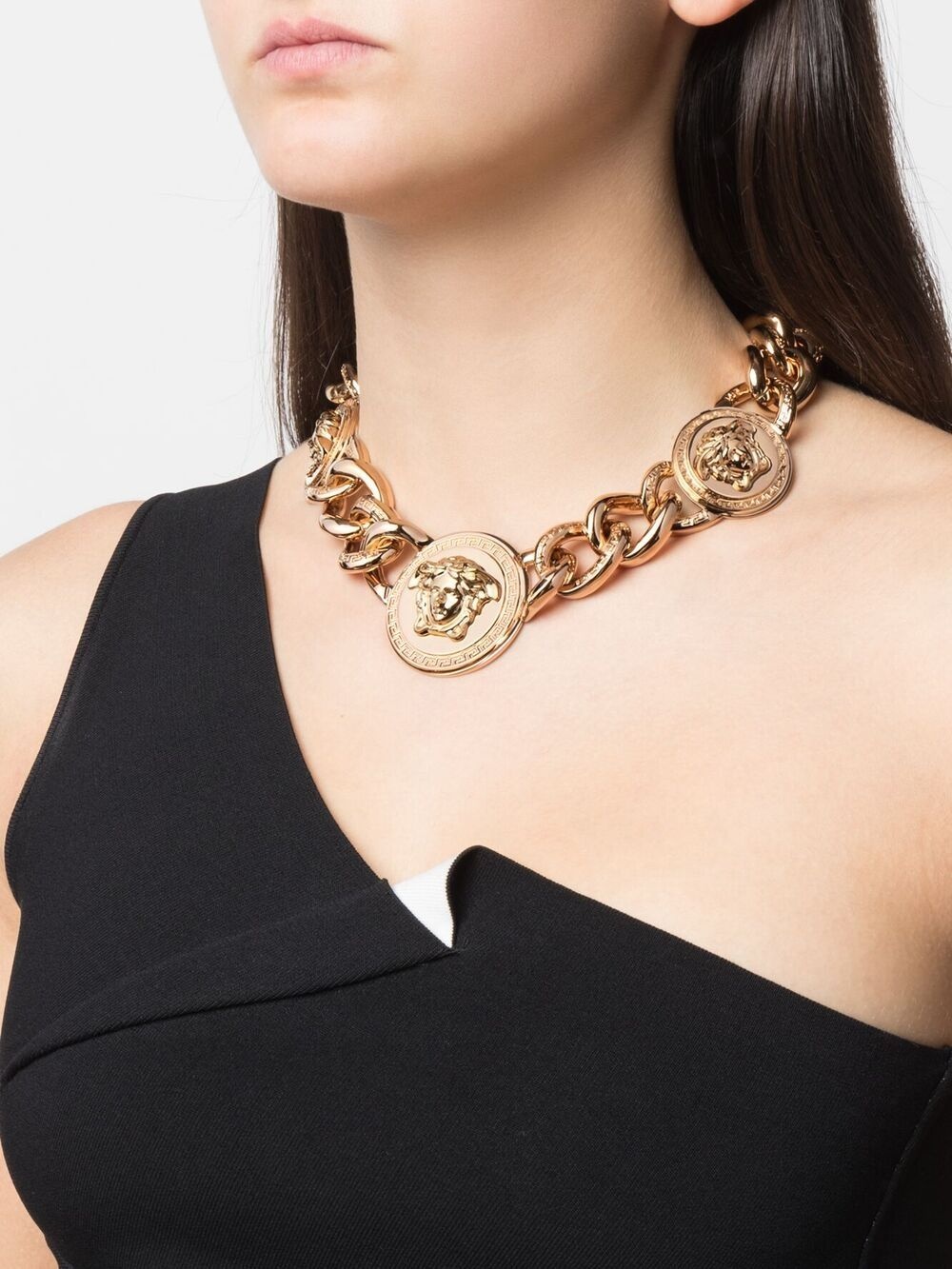 Medusa chain necklace - 2