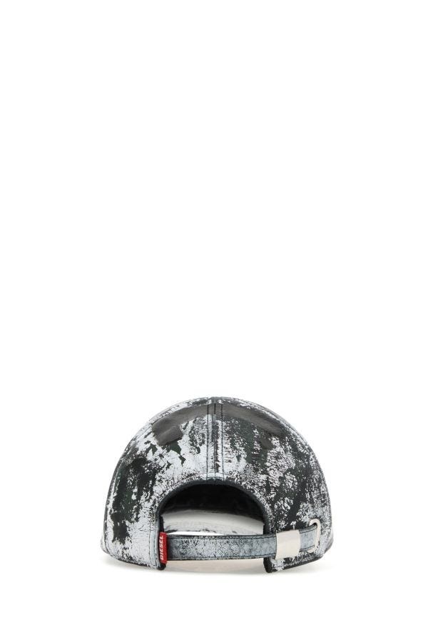 Printed leather baseball cap - 3