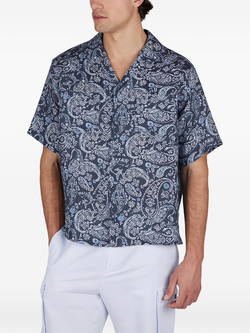 Paul & Shark paisley-print shirt outlook