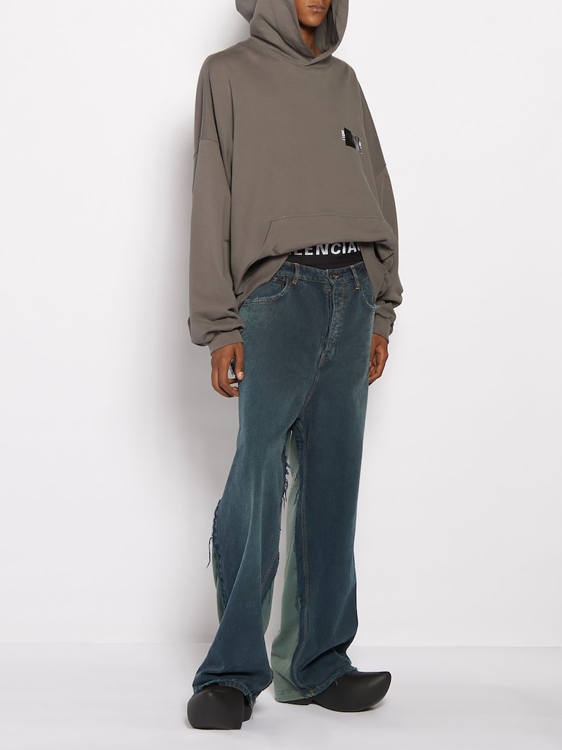 BALENCIAGA Hybrid Baggy pants | luisaviaroma | REVERSIBLE